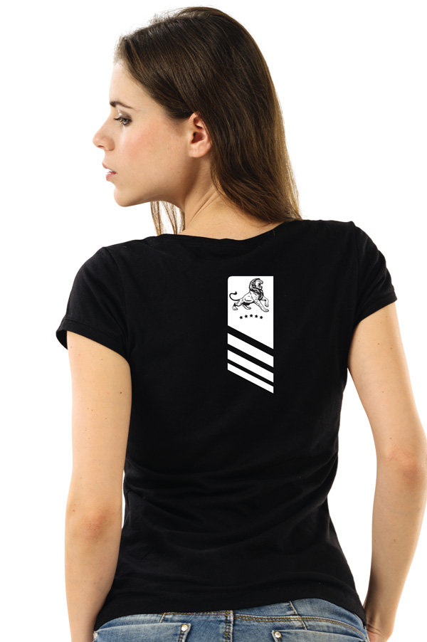 lion graphic back
