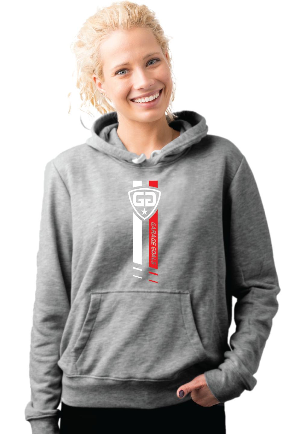GG stae G hoodie gray