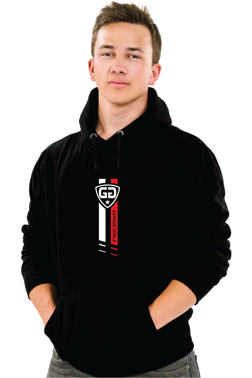 GG star M hoodie black