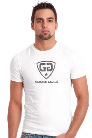 GG Mod fade white T